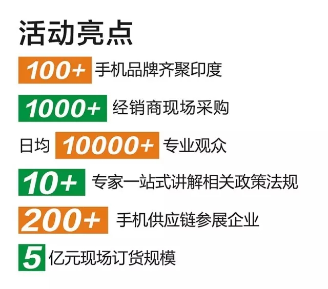 印度手機(jī)產(chǎn)業(yè)博覽會(huì)流程及參會(huì)名單