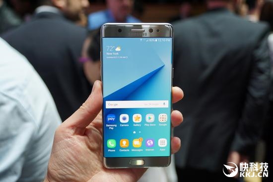 三星瘋了!換新的Note 7竟也過(guò)熱