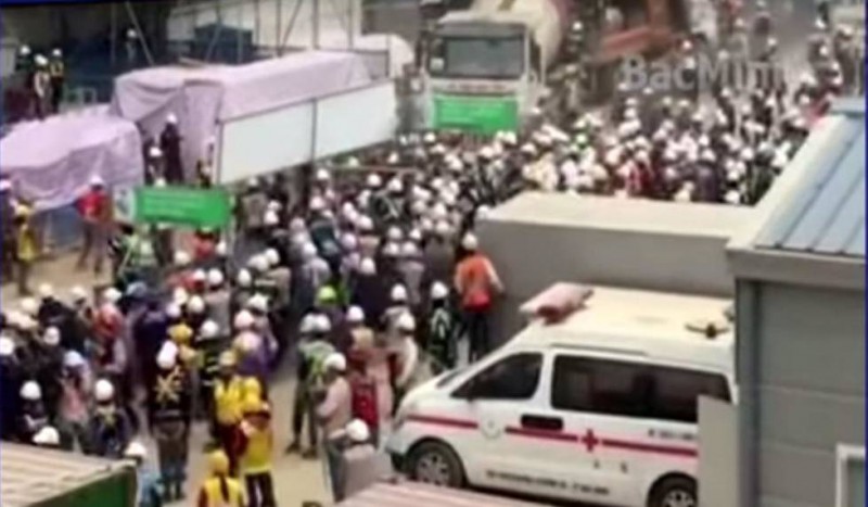 三星越南工廠千人群毆 保安與工人大混戰(zhàn)