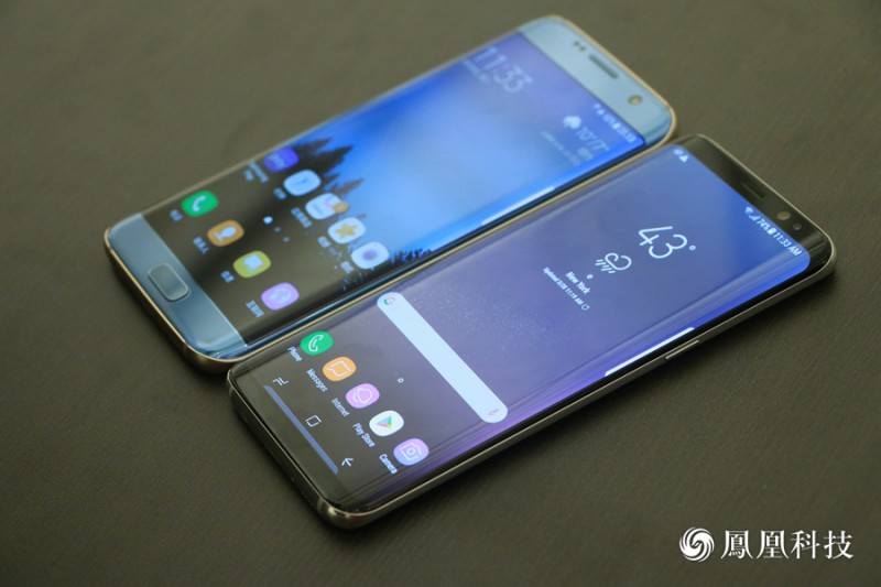 三星S8上手體驗:雙曲面+全面屏 驚艷“辣”眼睛