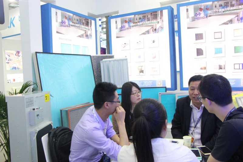 中建南方攜新型過濾器驚艷亮相cite2017