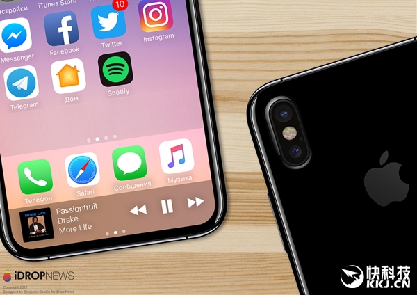 蘋(píng)果iPhone 8測(cè)試機(jī)曝光 外形完美！