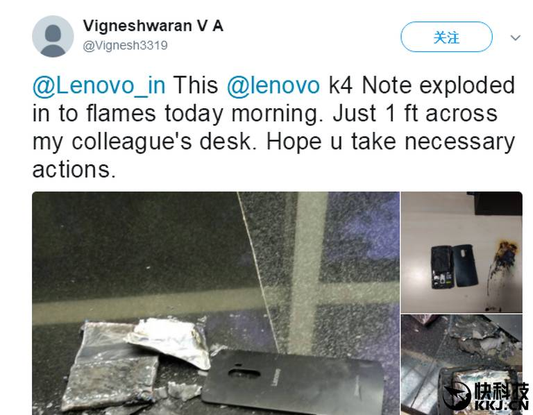 一部國產(chǎn)手機(jī)在印度爆炸:老外嚇壞