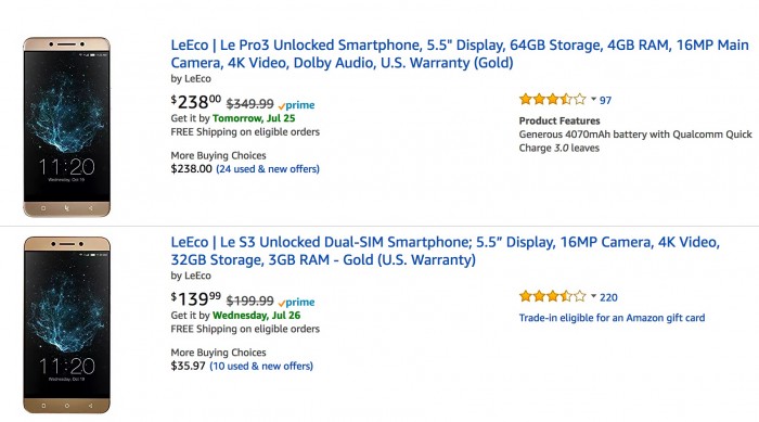 開始清倉？樂視手機國內(nèi)降價600，在美國降幅達40%