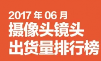 2017年06月攝像頭鏡頭出貨量排行榜