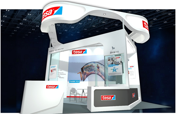 2017全觸展知名品牌齊聚，德莎膠帶為行業(yè)發(fā)力