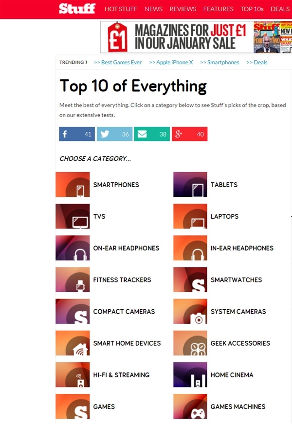 英媒評(píng)選最佳智能手機(jī)TOP 10：這四款國(guó)產(chǎn)手機(jī)入榜