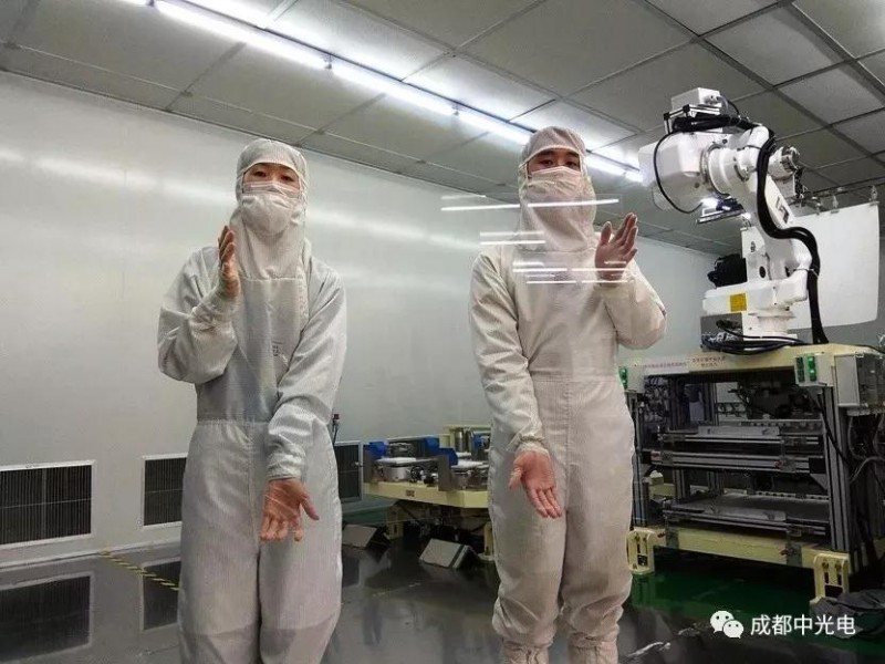 成都中光電LTPS玻璃基板研發(fā)成功