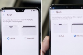 華為的劉海屏解決方案：系統(tǒng)設(shè)置允許用戶(hù)隱藏劉海空間