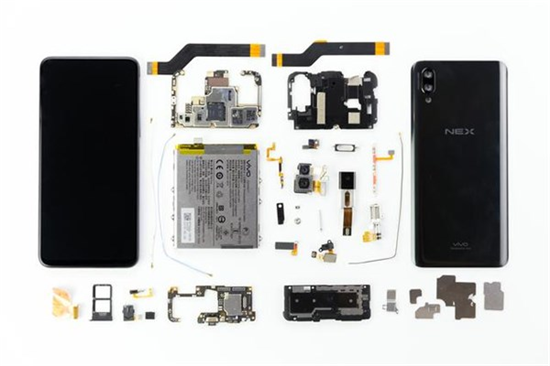 vivo NEX全面屏手機(jī)徹底拆解：迄今為止最復(fù)雜的安卓旗艦之一