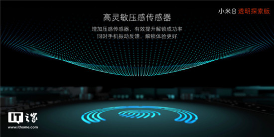科普:小米8透明探索版的壓感屏幕指紋