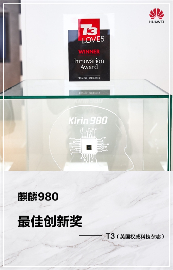 麒麟980獲多家外媒大獎：國產(chǎn)最強(qiáng)芯