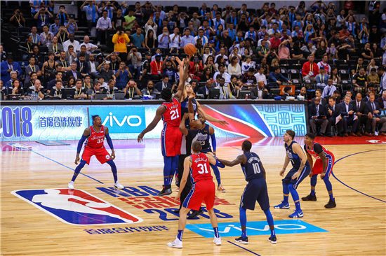 2018 NBA中國賽圓滿落幕 vivo將繼續(xù)為全球用戶創(chuàng)造驚喜