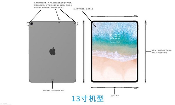 傳新款iPad Pro厚僅5.9毫米 無耳機插孔