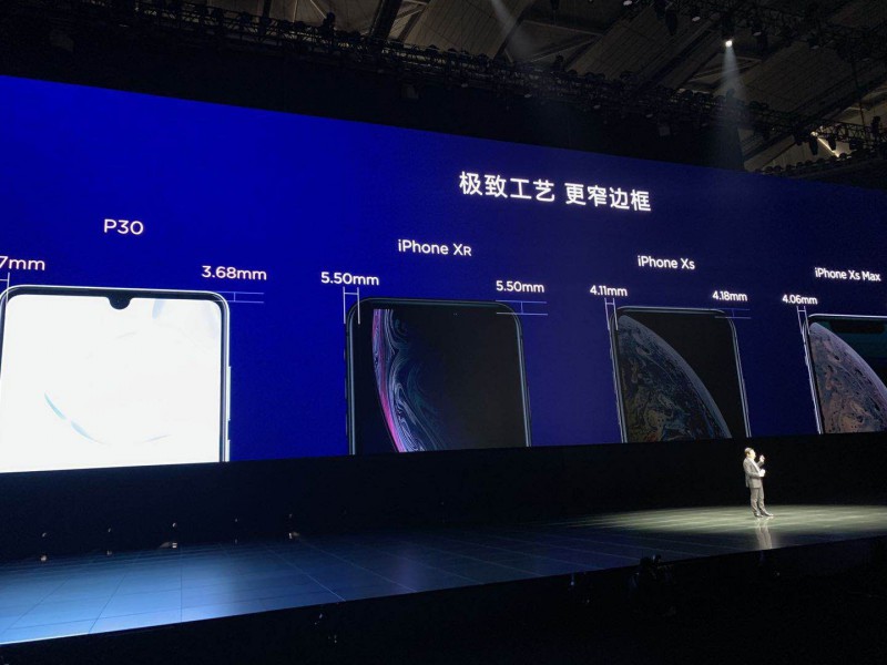 華為P30系列國(guó)行正式發(fā)布：屏幕發(fā)聲+防水防塵