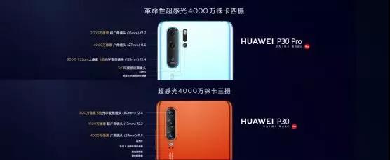 華為P30系列國內(nèi)震撼發(fā)布 核心供應(yīng)商大曝光