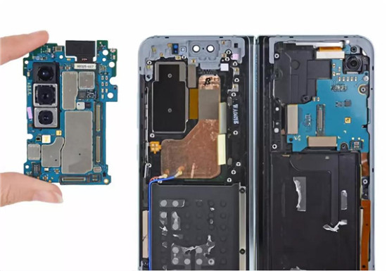 三星折疊手機(jī)Galaxy Fold深度拆解