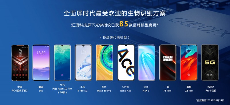 匯頂科技：LCD屏幕指紋年內(nèi)量產(chǎn)