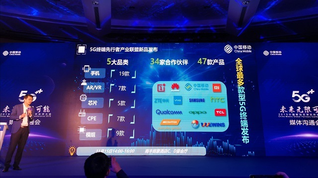 中國移動聯(lián)盟將發(fā)47款5G終端新品：含19款手機(jī)，5款芯片等