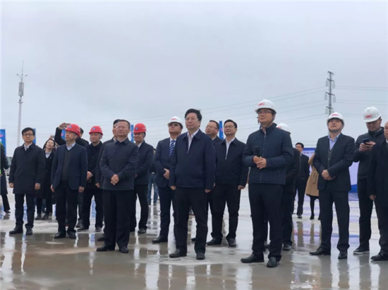 長沙惠科第8.6代超高清新型顯示器件（LCD+OLED）生產(chǎn)線項(xiàng)目正式打樁