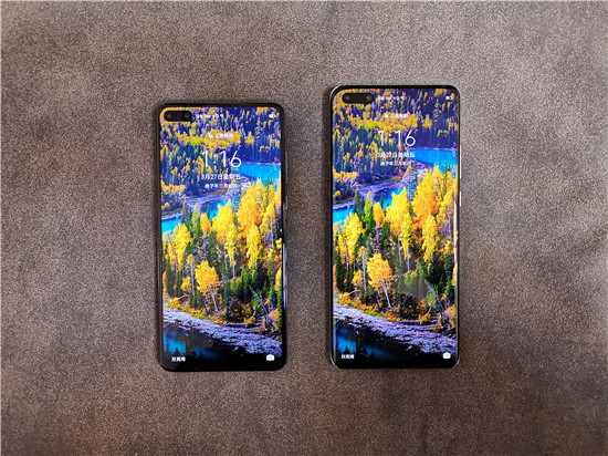 華為P40/P40 Pro圖賞:陶瓷材質(zhì)+90Hz四曲面柔性屏