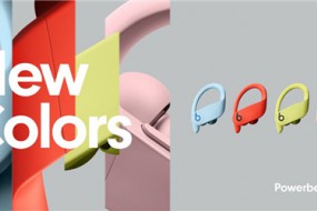 Powerbeats Pro推出四種新顏色：早春黃、云粉紅、熔巖紅和冰川藍(lán)