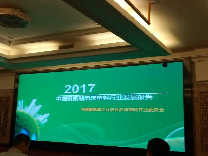 廊坊華宇應邀參加《第十五次聚氨酯泡沫塑料科研、生產(chǎn)、技術交流大會》